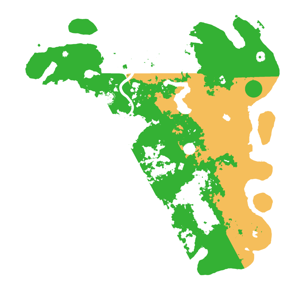 Biome Rust Map: Procedural Map, Size: 4500, Seed: 1948494663
