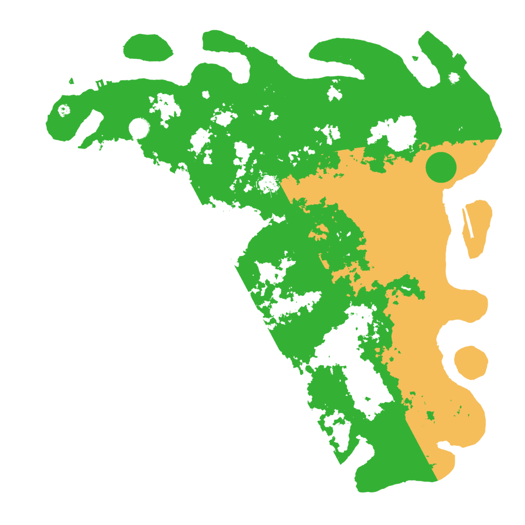 Biome Rust Map: Procedural Map, Size: 4500, Seed: 1948494663