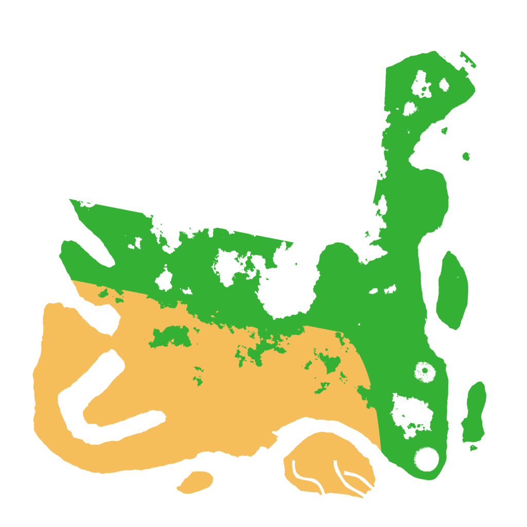 Biome Rust Map: Procedural Map, Size: 3850, Seed: 150