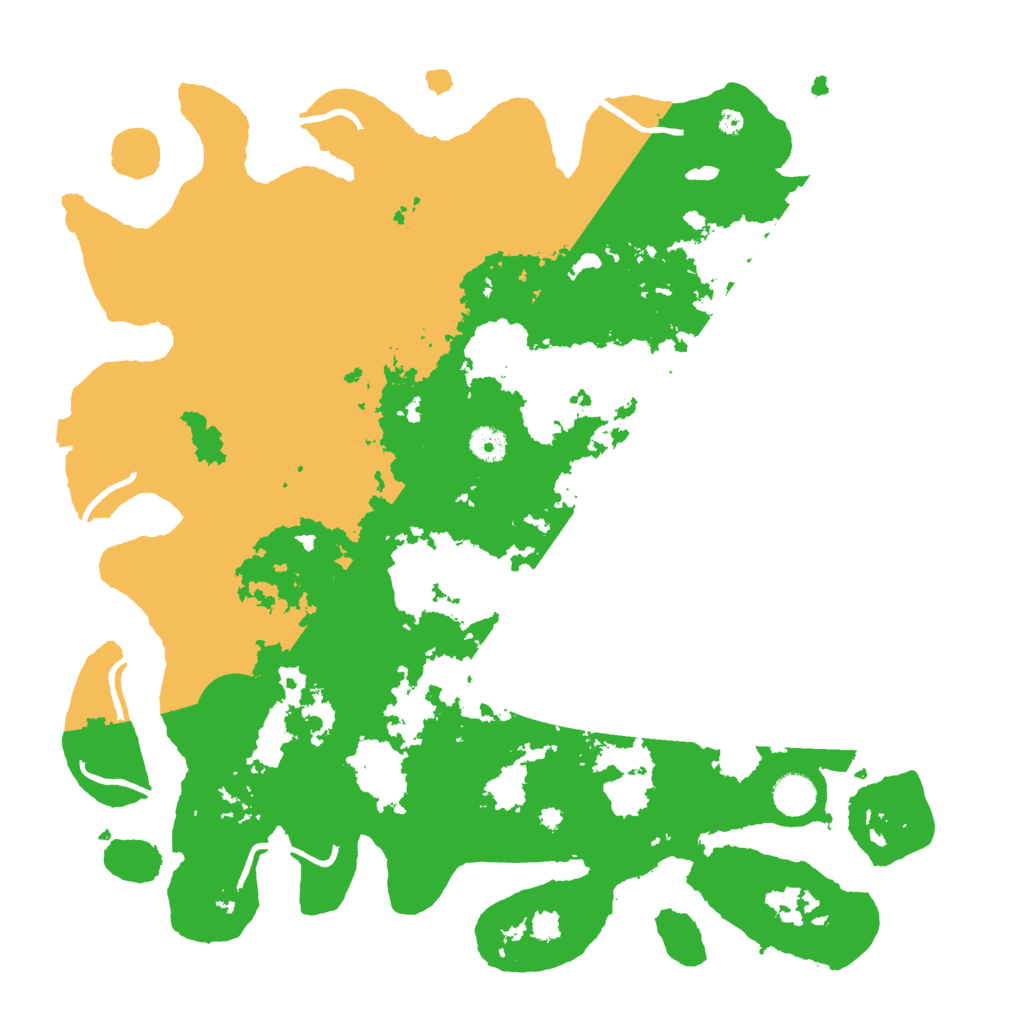 Biome Rust Map: Procedural Map, Size: 4250, Seed: 5155463