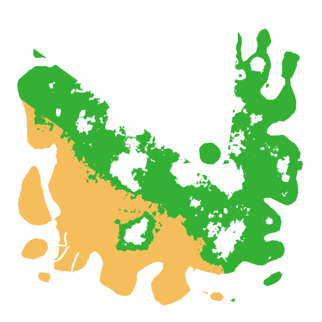 Biome Rust Map: Procedural Map, Size: 4096, Seed: 1863175900