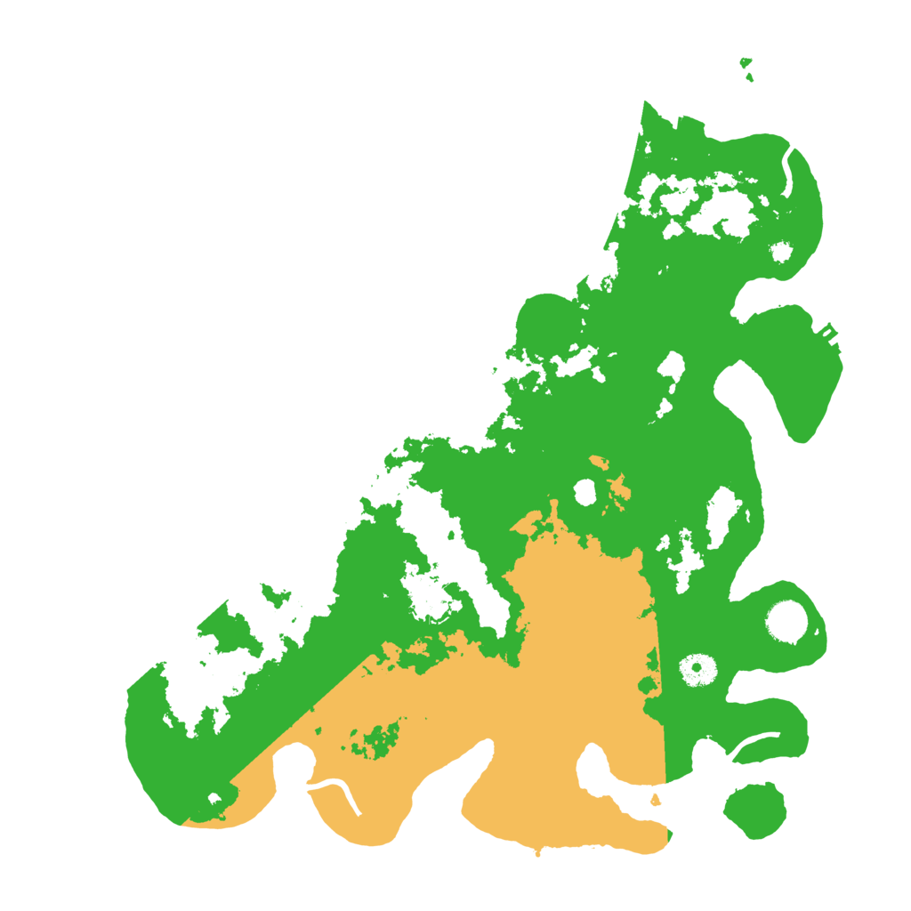 Biome Rust Map: Procedural Map, Size: 3900, Seed: 68282563