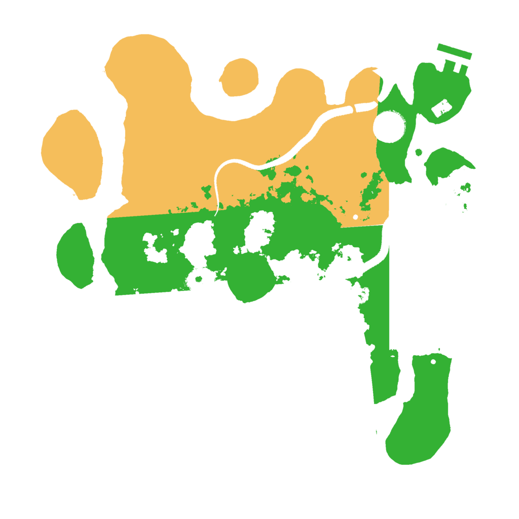 Biome Rust Map: Procedural Map, Size: 3000, Seed: 1653017907