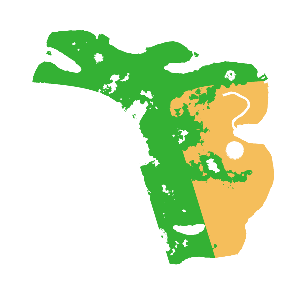 Biome Rust Map: Procedural Map, Size: 3000, Seed: 86530