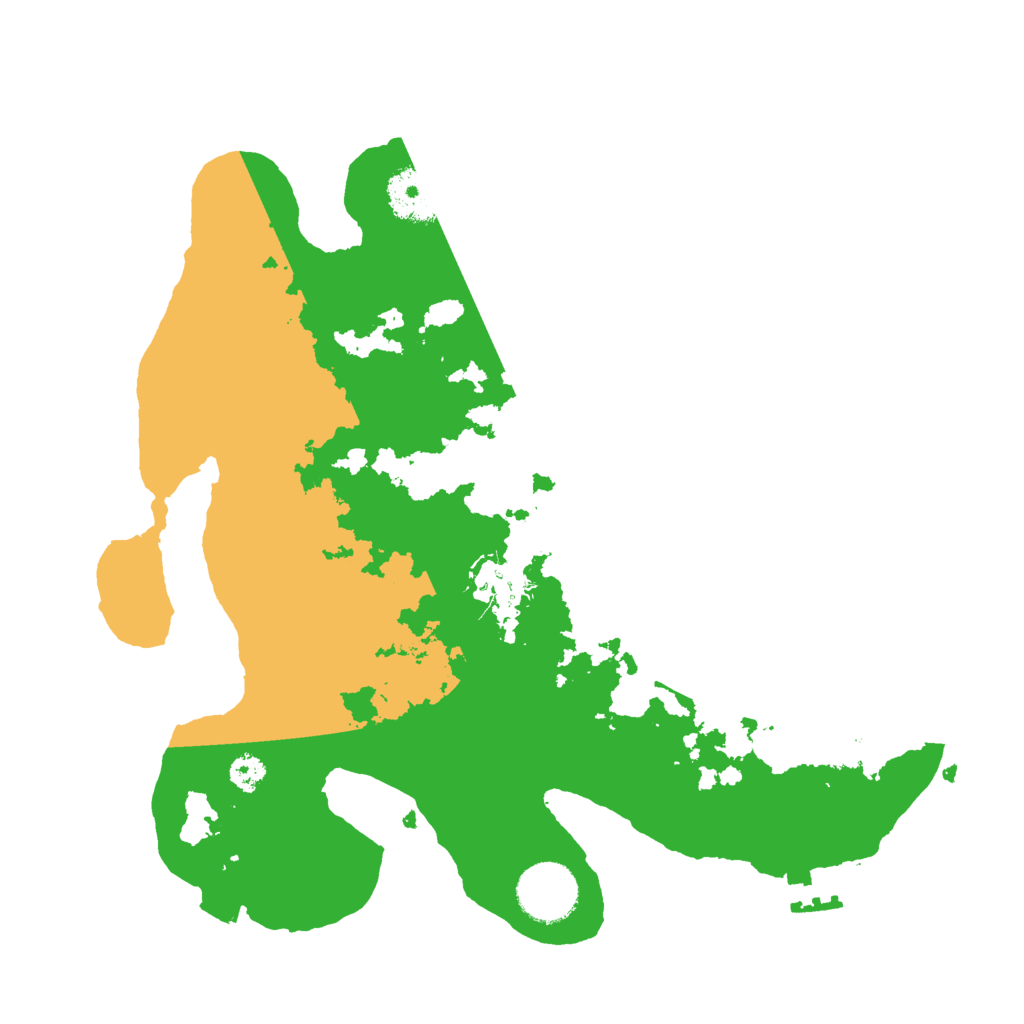 Biome Rust Map: Procedural Map, Size: 3000, Seed: 1998162513