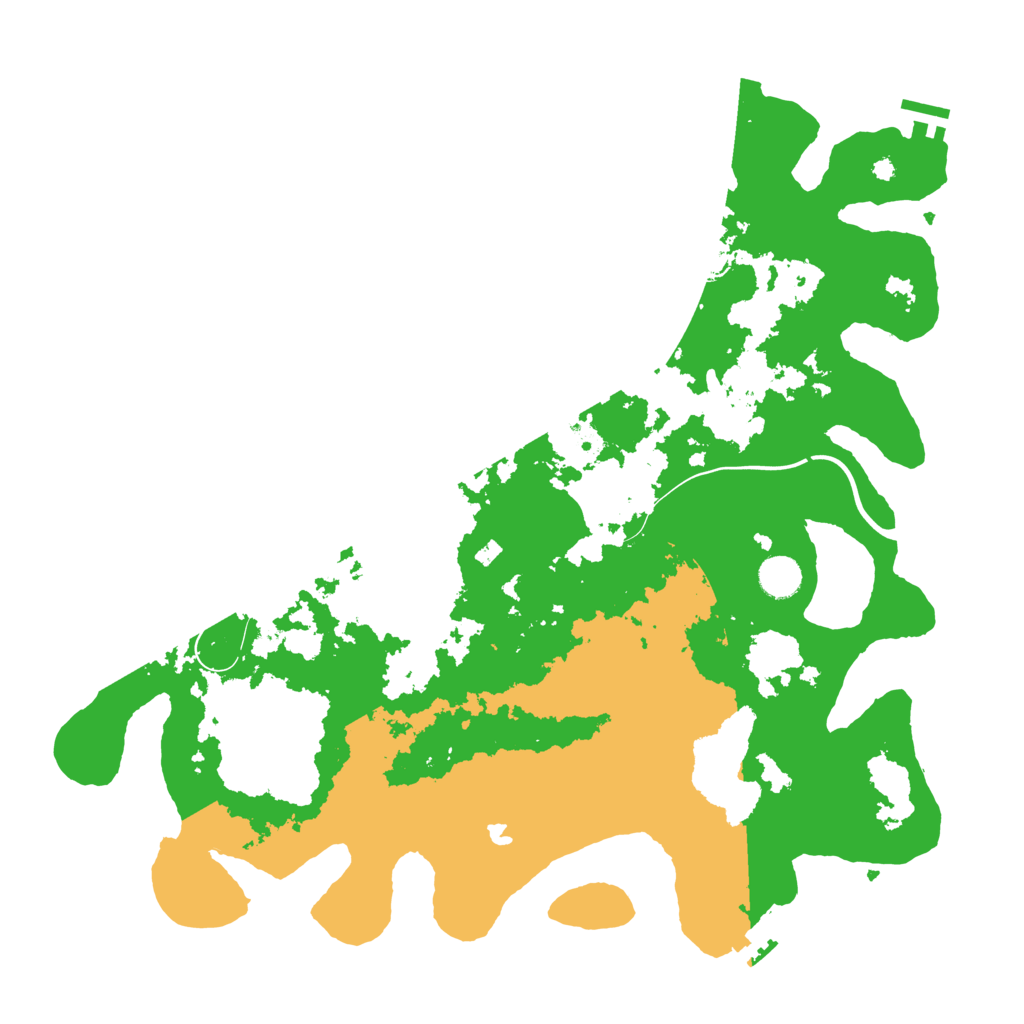 Biome Rust Map: Procedural Map, Size: 4250, Seed: 915252771