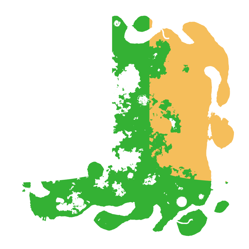 Biome Rust Map: Procedural Map, Size: 4250, Seed: 696699113