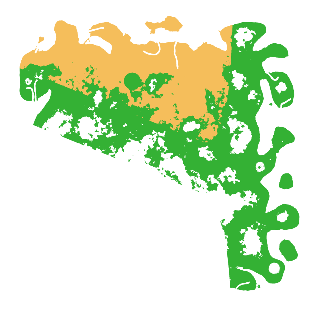 Biome Rust Map: Procedural Map, Size: 5000, Seed: 918696300