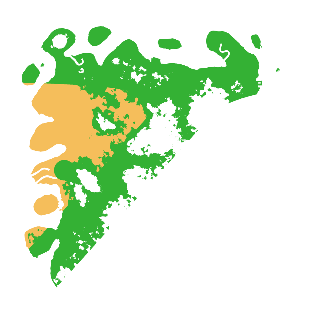 Biome Rust Map: Procedural Map, Size: 4000, Seed: 32254566