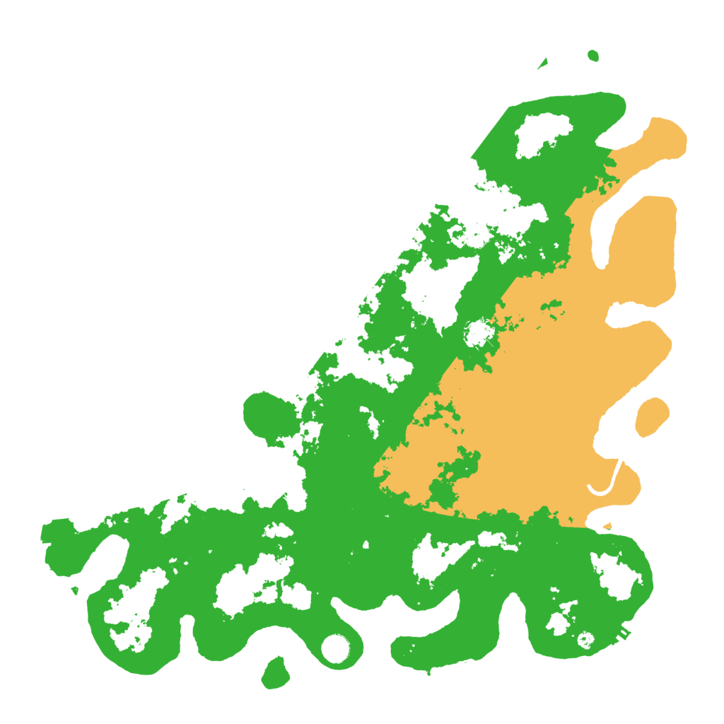 Biome Rust Map: Procedural Map, Size: 4500, Seed: 289029242