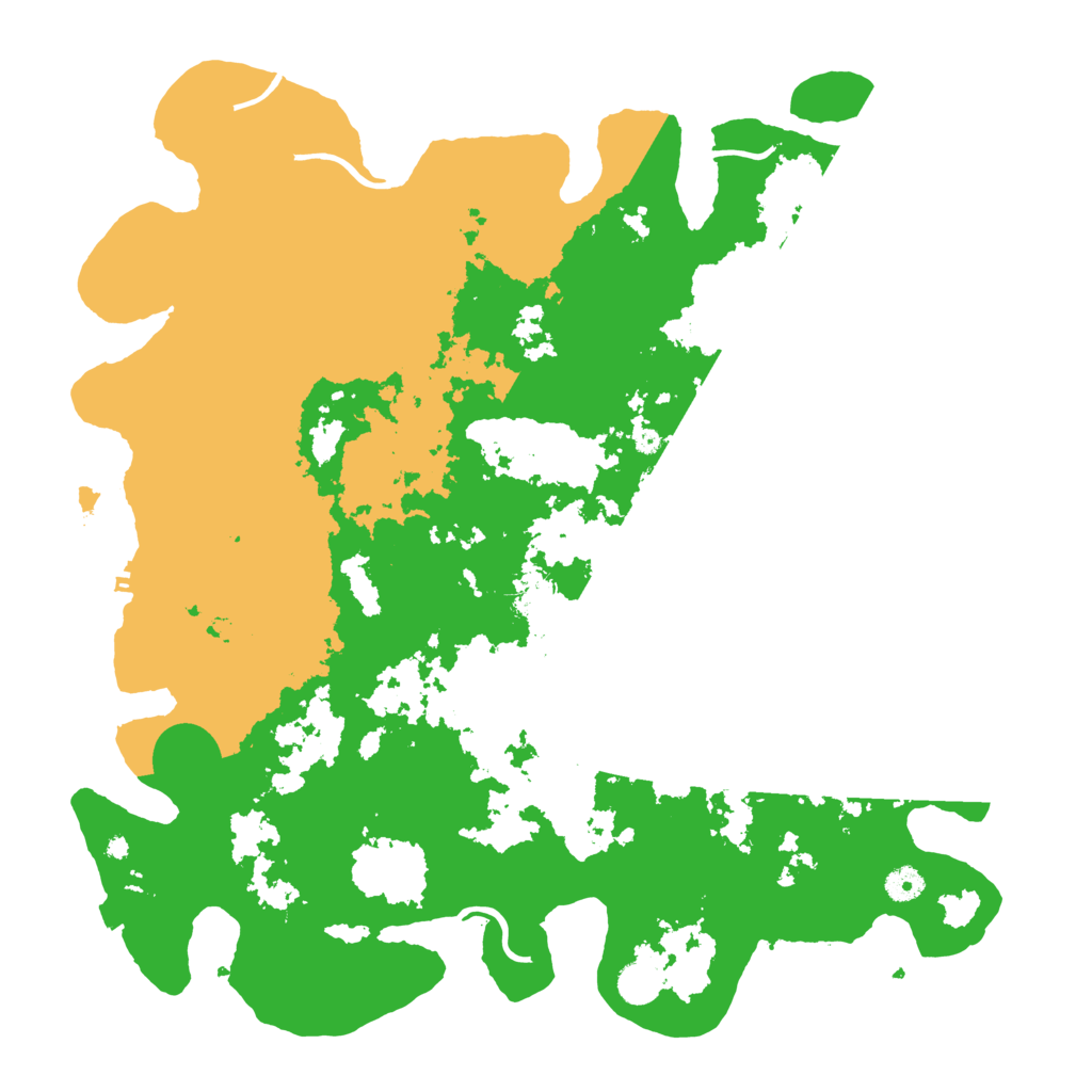 Biome Rust Map: Procedural Map, Size: 4500, Seed: 113810751