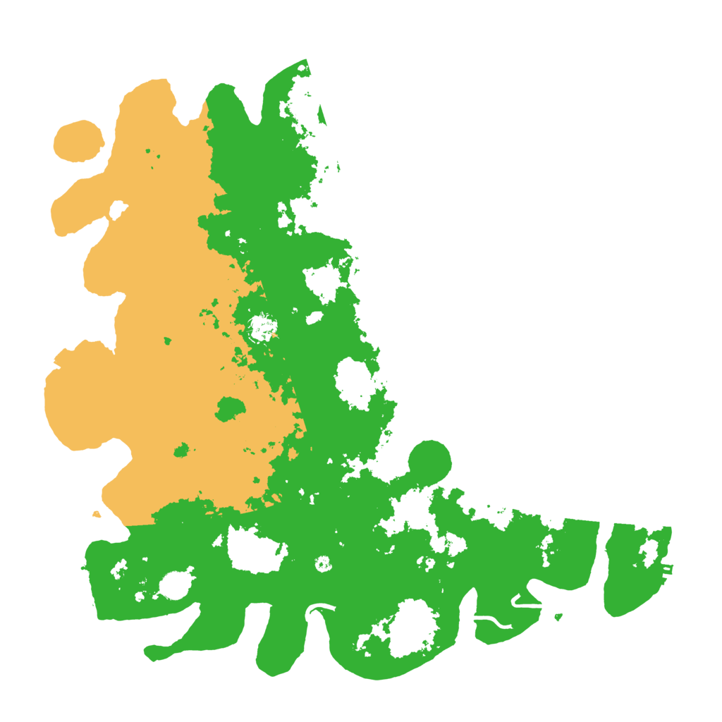 Biome Rust Map: Procedural Map, Size: 4500, Seed: 984827529