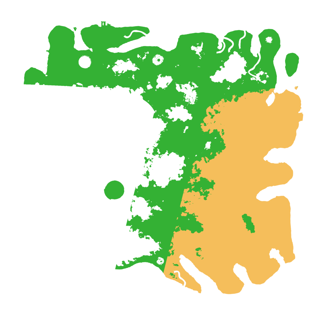 Biome Rust Map: Procedural Map, Size: 4500, Seed: 1477541151