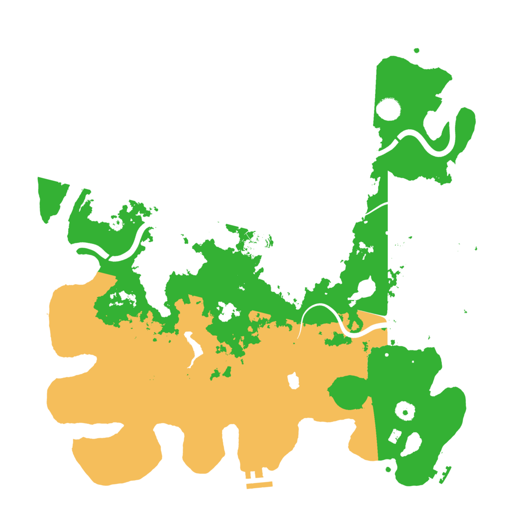 Biome Rust Map: Procedural Map, Size: 4000, Seed: 162529773