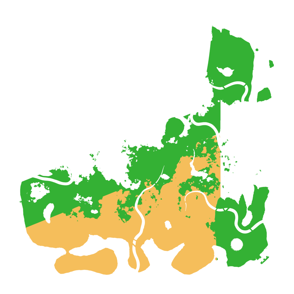 Biome Rust Map: Procedural Map, Size: 4250, Seed: 2101588593