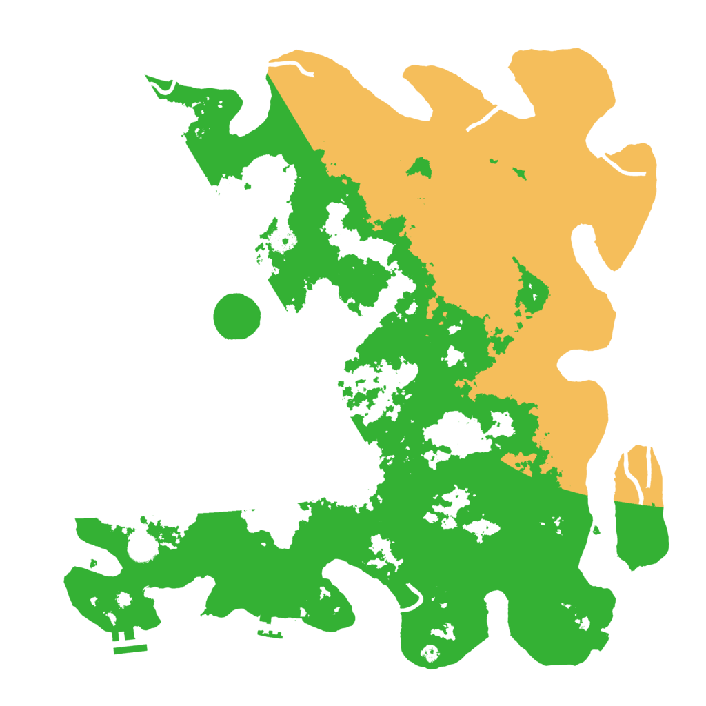 Biome Rust Map: Procedural Map, Size: 4250, Seed: 678280945