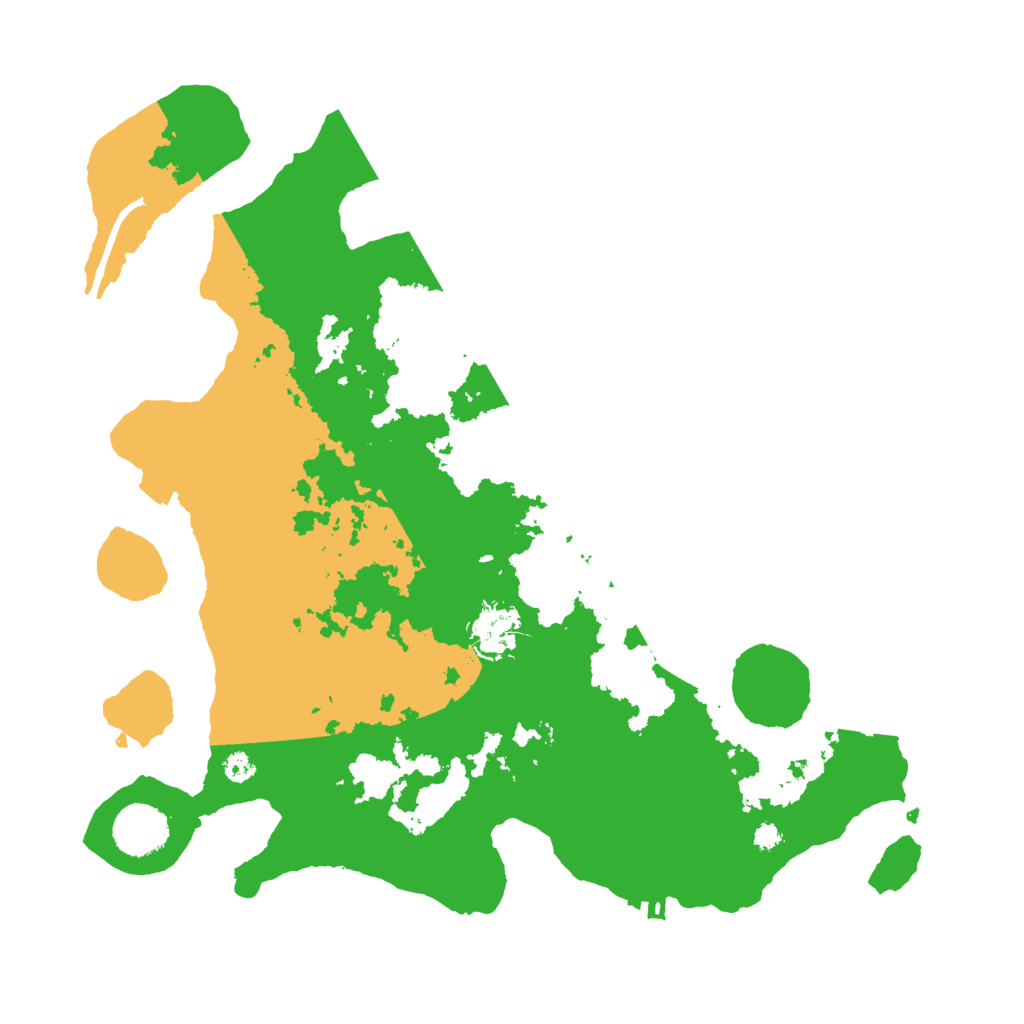 Biome Rust Map: Procedural Map, Size: 3481, Seed: 123