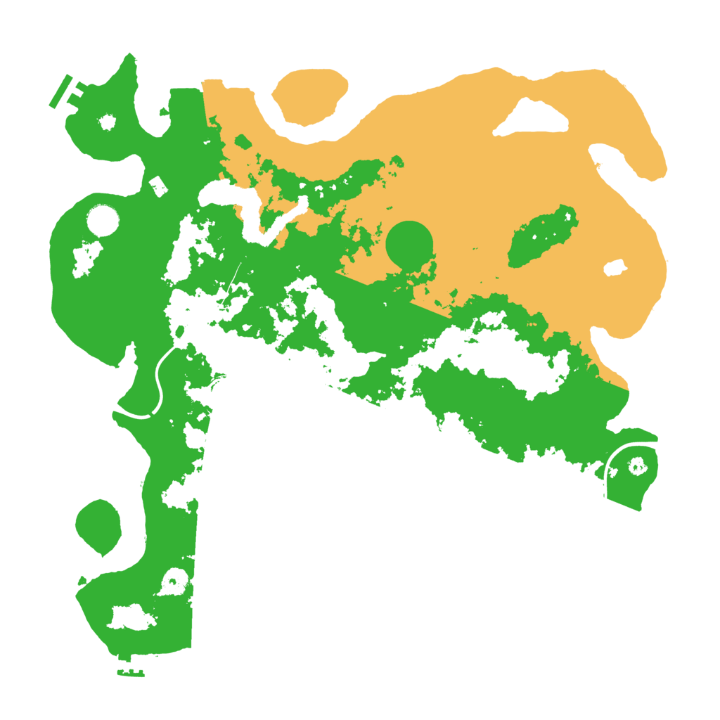 Biome Rust Map: Procedural Map, Size: 4000, Seed: 746082701