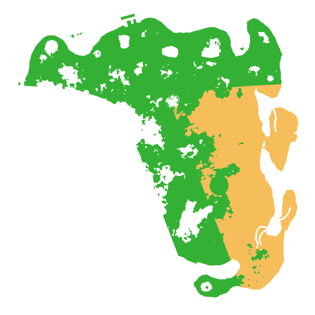 Biome Rust Map: Procedural Map, Size: 4500, Seed: 5352680