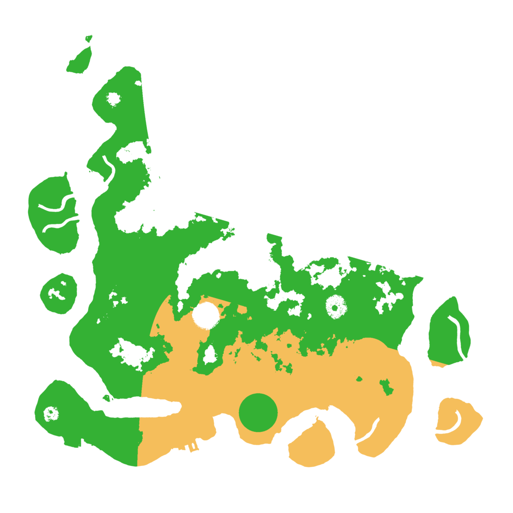 Biome Rust Map: Procedural Map, Size: 3500, Seed: 1446242355