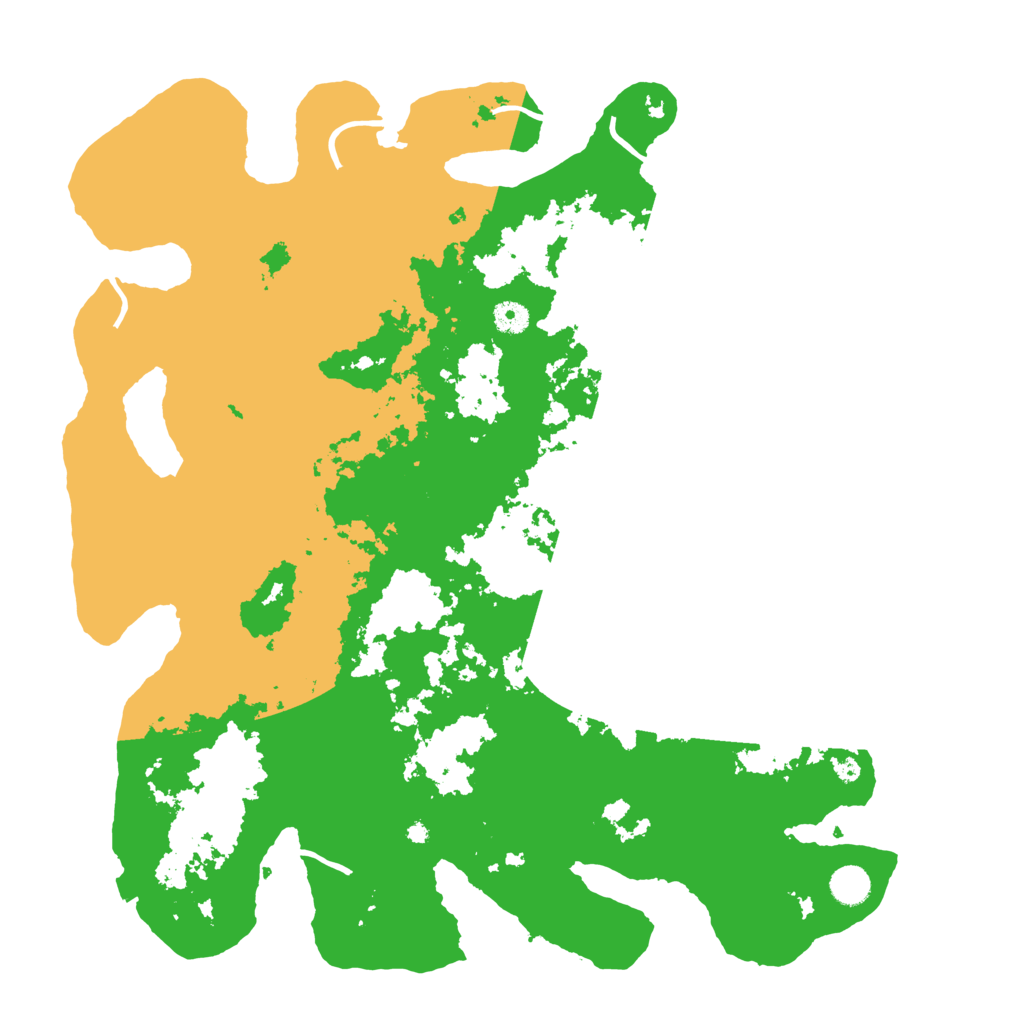 Biome Rust Map: Procedural Map, Size: 4500, Seed: 590959095