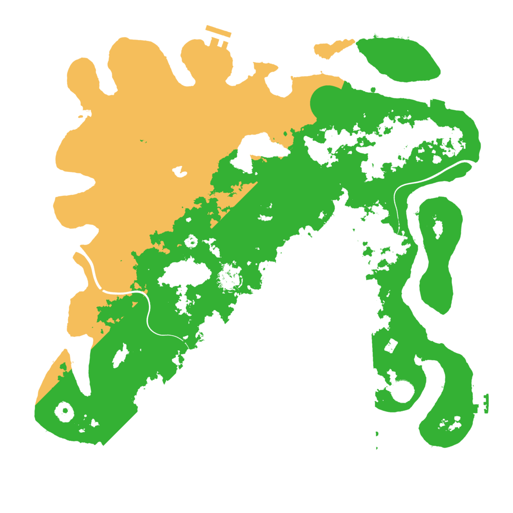 Biome Rust Map: Procedural Map, Size: 4000, Seed: 1538592777