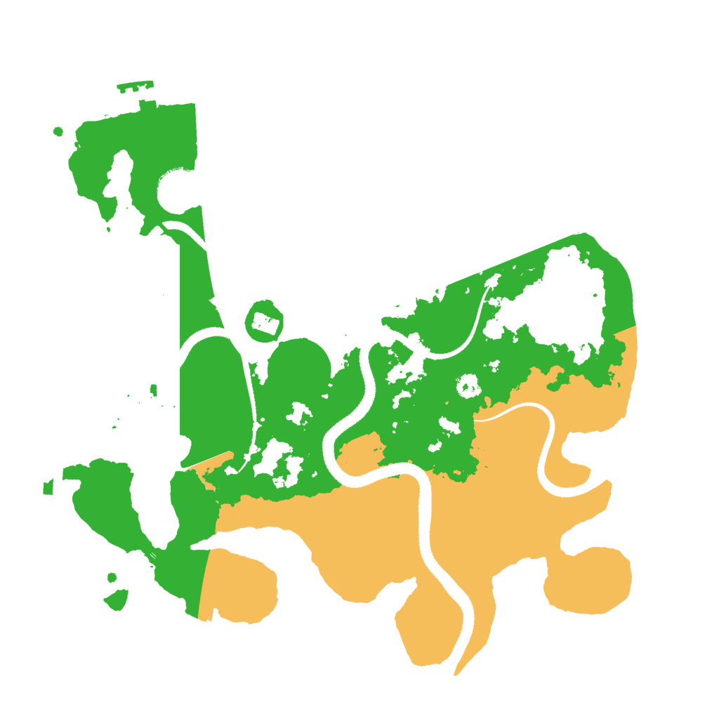 Biome Rust Map: Procedural Map, Size: 3000, Seed: 1554245273