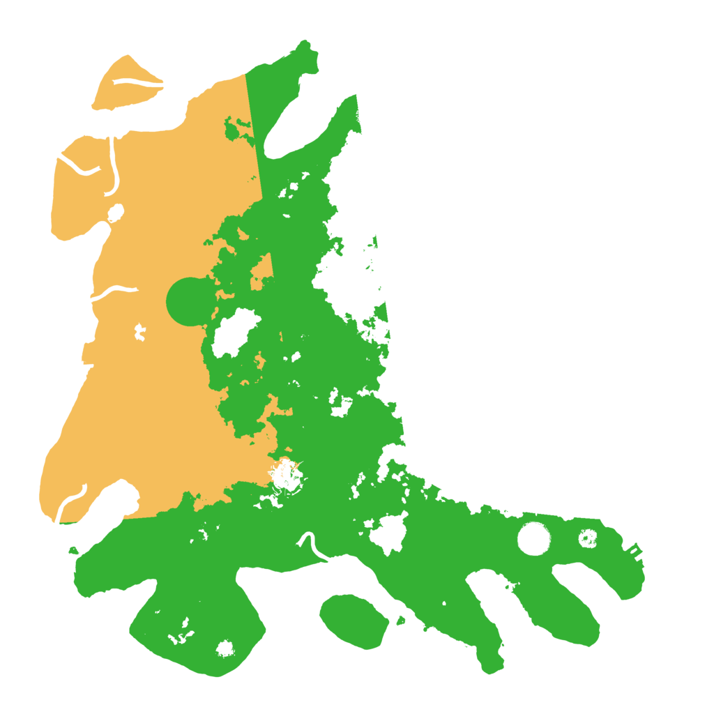 Biome Rust Map: Procedural Map, Size: 3850, Seed: 52255242