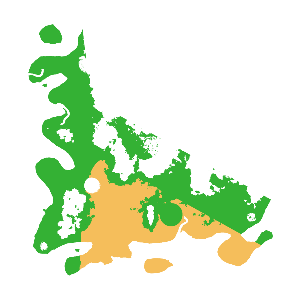 Biome Rust Map: Procedural Map, Size: 3500, Seed: 1903786369