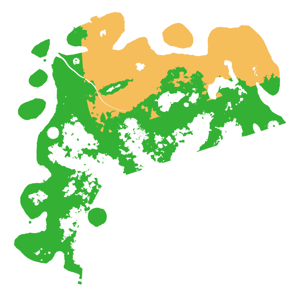 Biome Rust Map: Procedural Map, Size: 4500, Seed: 1171235581