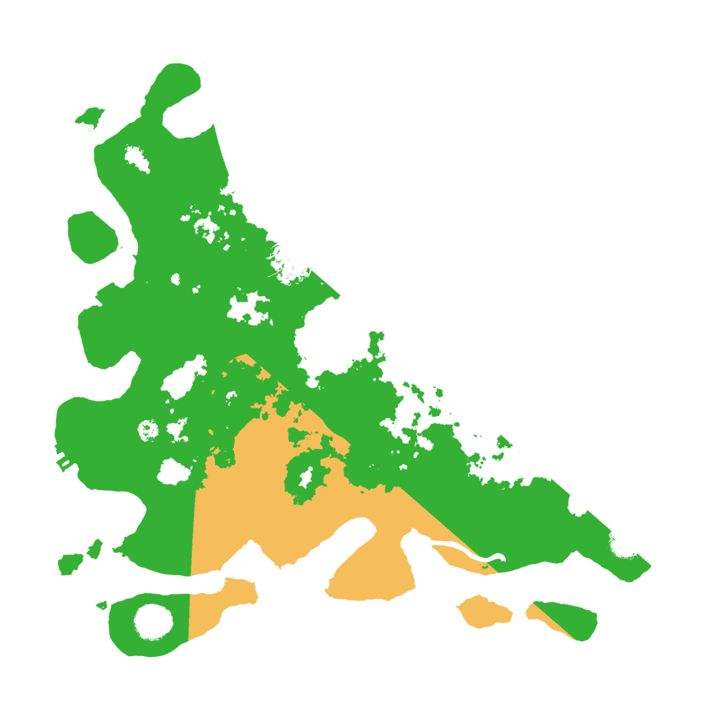 Biome Rust Map: Procedural Map, Size: 3500, Seed: 1548632569