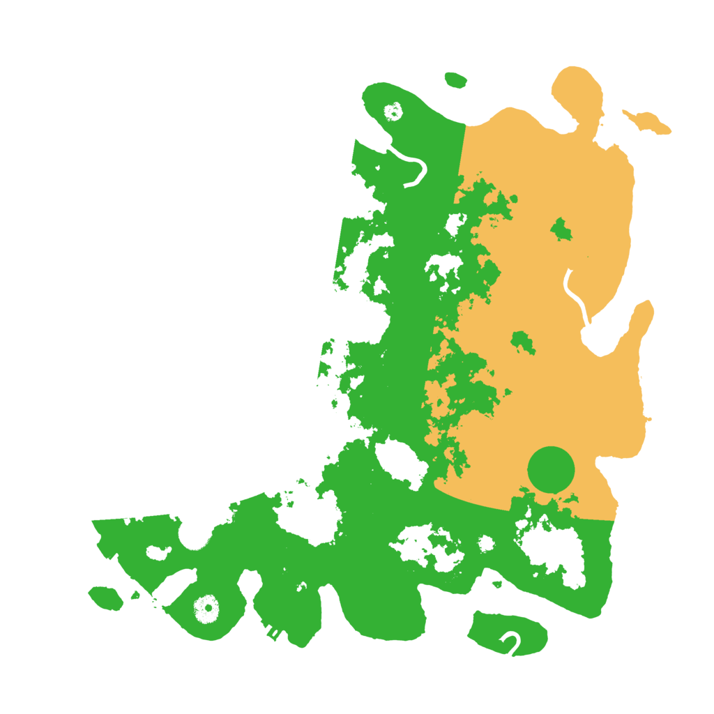 Biome Rust Map: Procedural Map, Size: 4000, Seed: 599827976