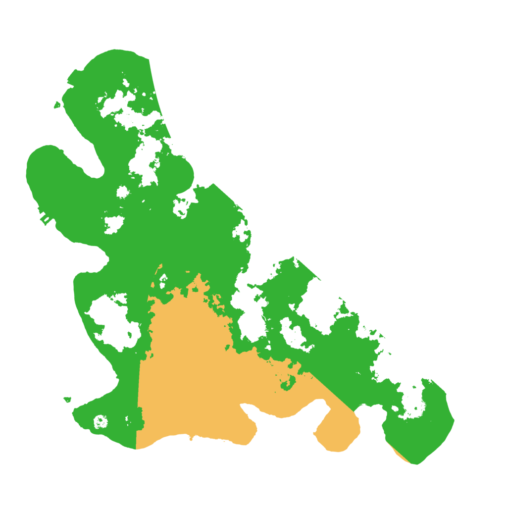 Biome Rust Map: Procedural Map, Size: 3650, Seed: 2069341766