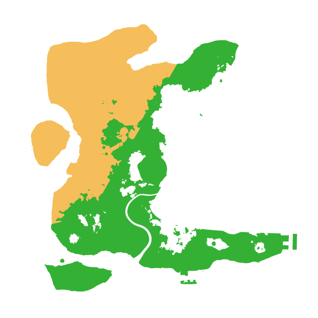Biome Rust Map: Procedural Map, Size: 3000, Seed: 95014762