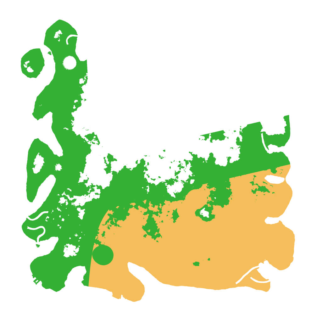 Biome Rust Map: Procedural Map, Size: 4250, Seed: 1538927616