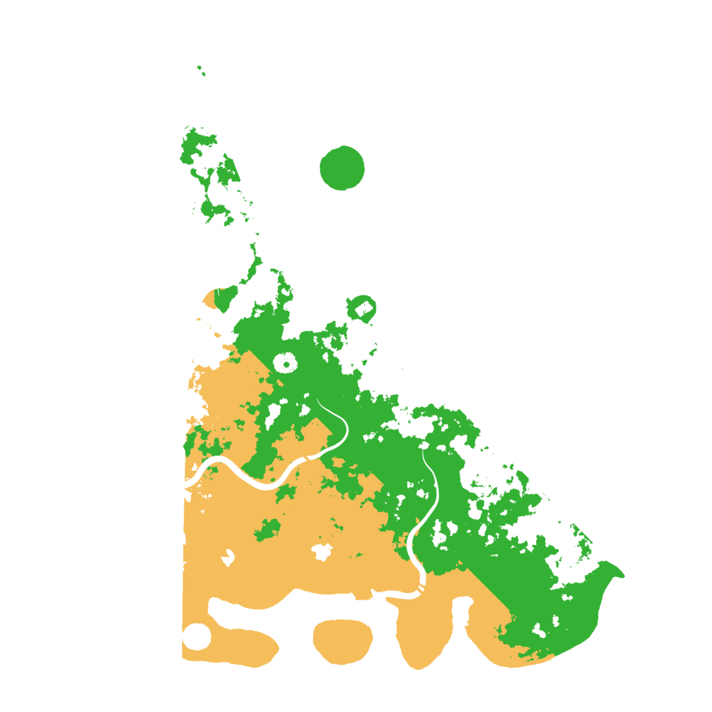 Biome Rust Map: Procedural Map, Size: 4750, Seed: 536163806
