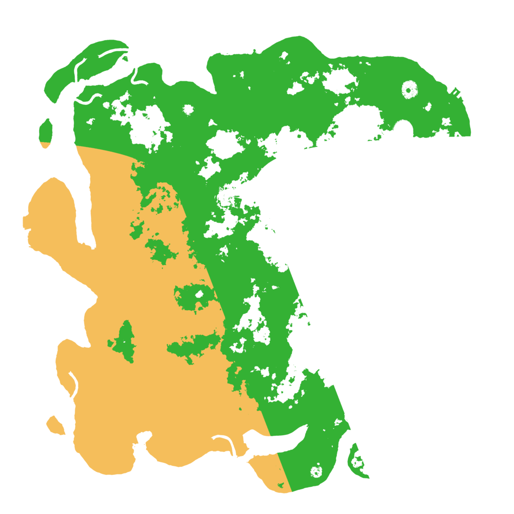 Biome Rust Map: Procedural Map, Size: 4500, Seed: 89264323