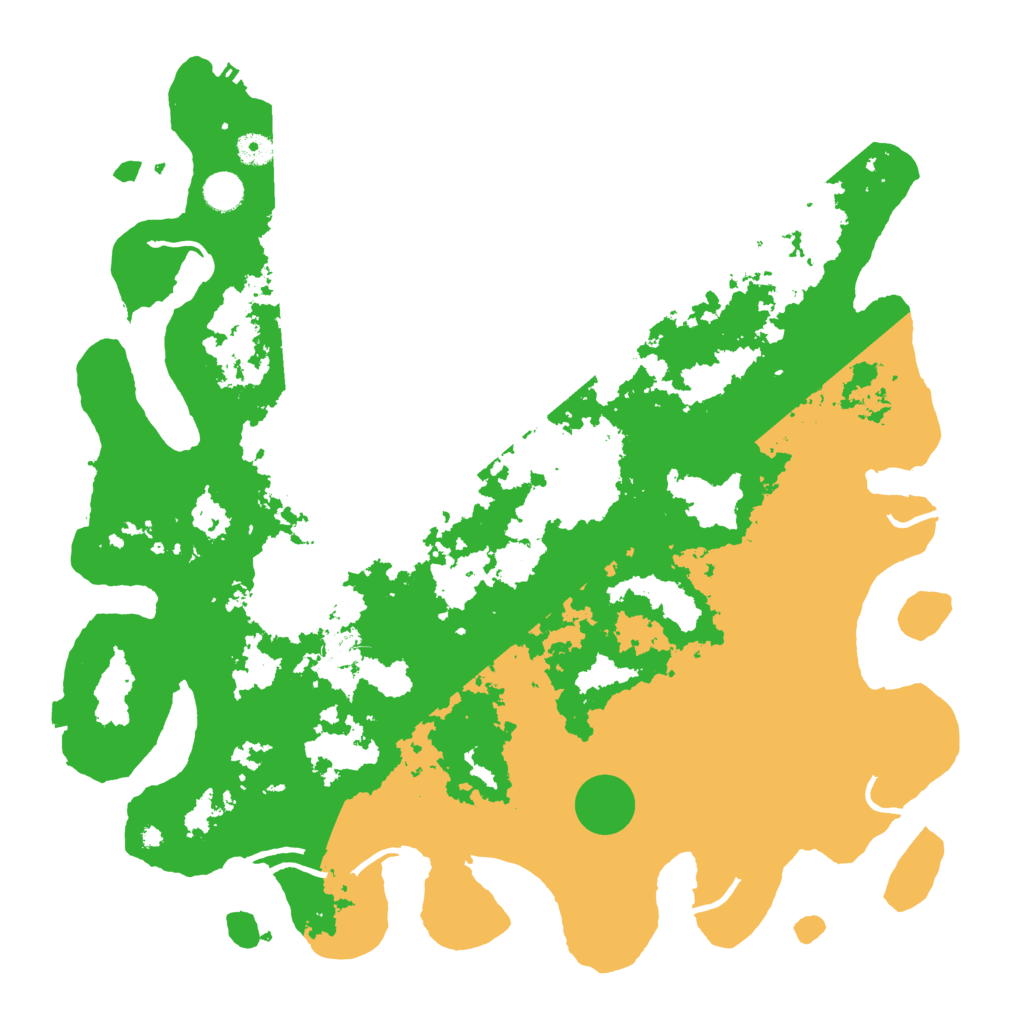 Biome Rust Map: Procedural Map, Size: 4500, Seed: 77361193