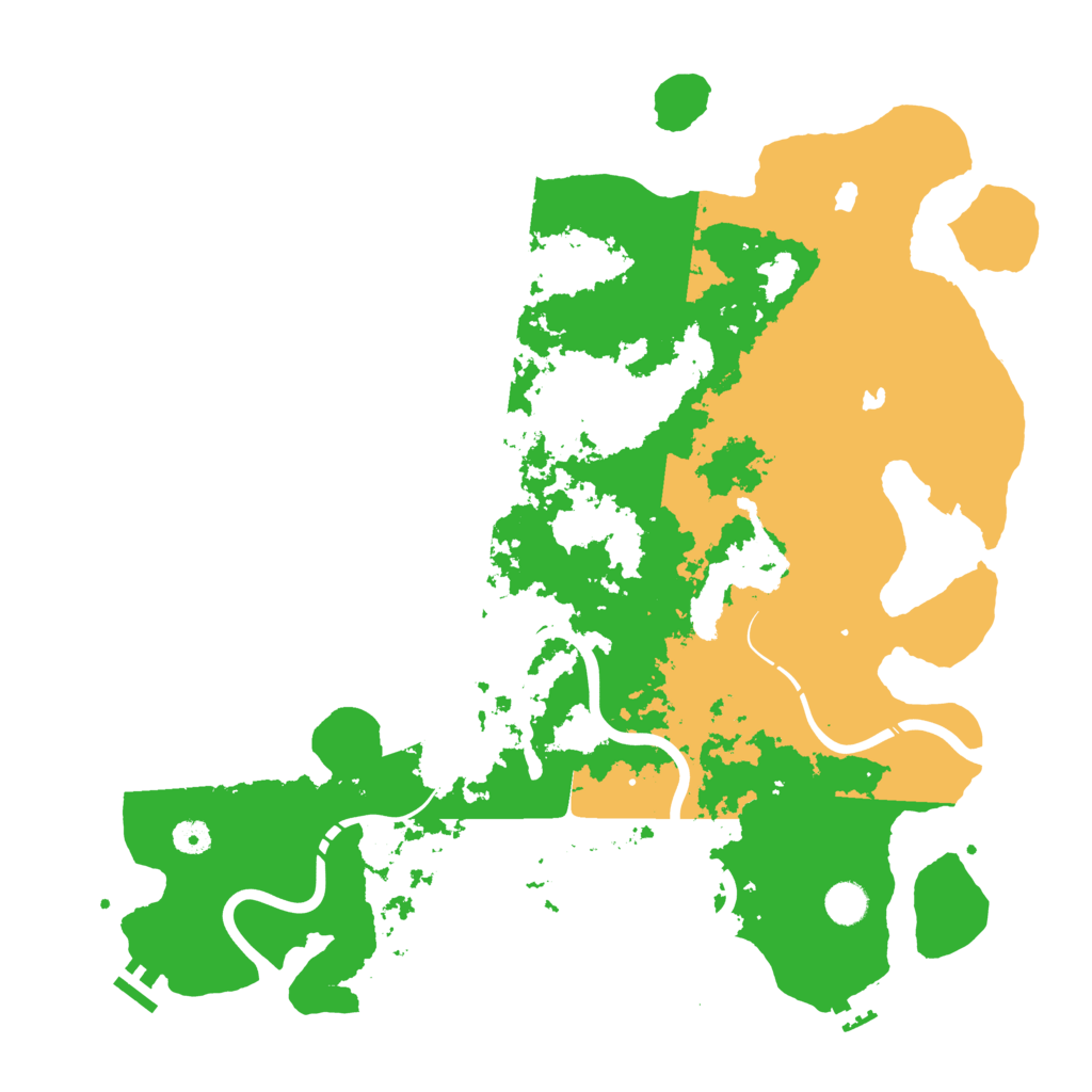 Biome Rust Map: Procedural Map, Size: 4500, Seed: 1486659863