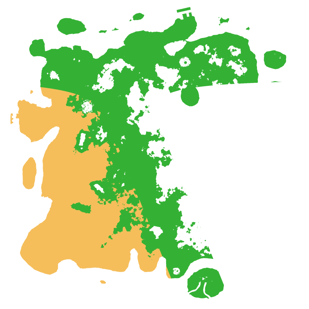 Biome Rust Map: Procedural Map, Size: 4500, Seed: 362322609