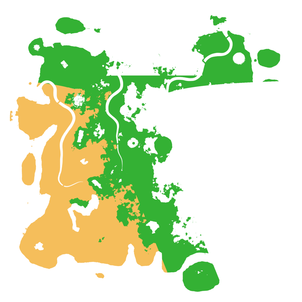 Biome Rust Map: Procedural Map, Size: 4500, Seed: 362322609