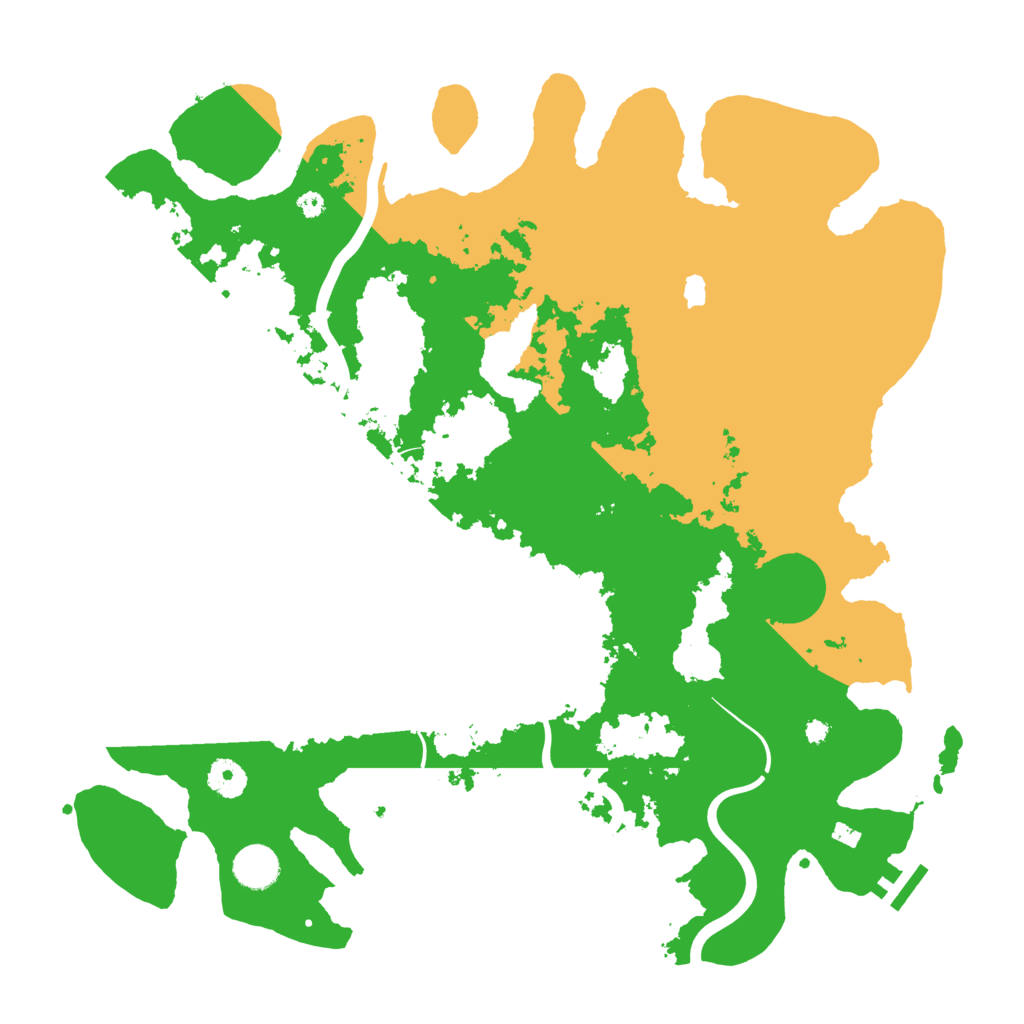 Biome Rust Map: Procedural Map, Size: 4000, Seed: 402564272