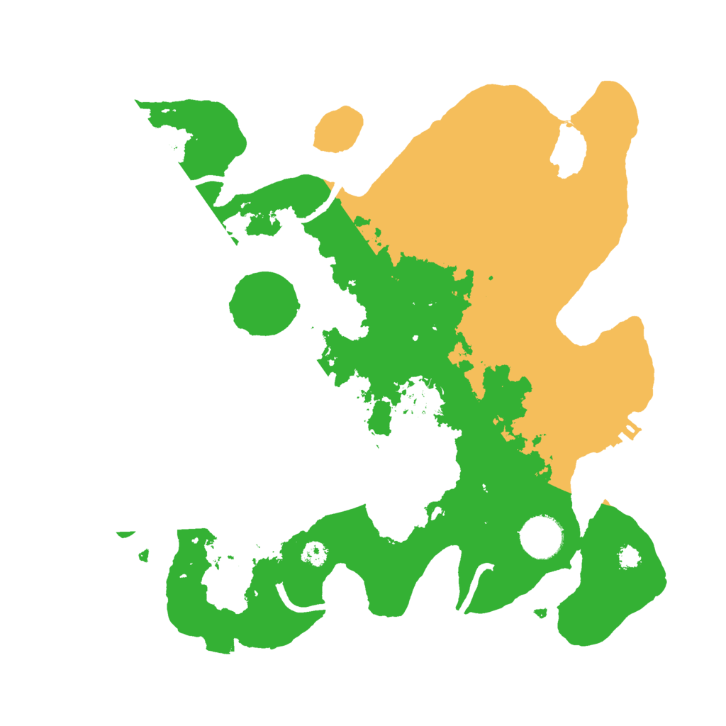 Biome Rust Map: Procedural Map, Size: 3000, Seed: 930798864