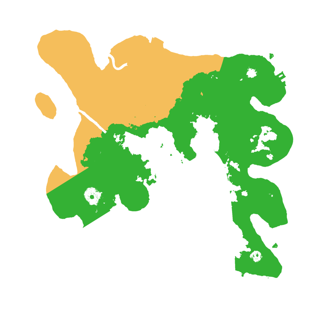 Biome Rust Map: Procedural Map, Size: 3000, Seed: 305057706