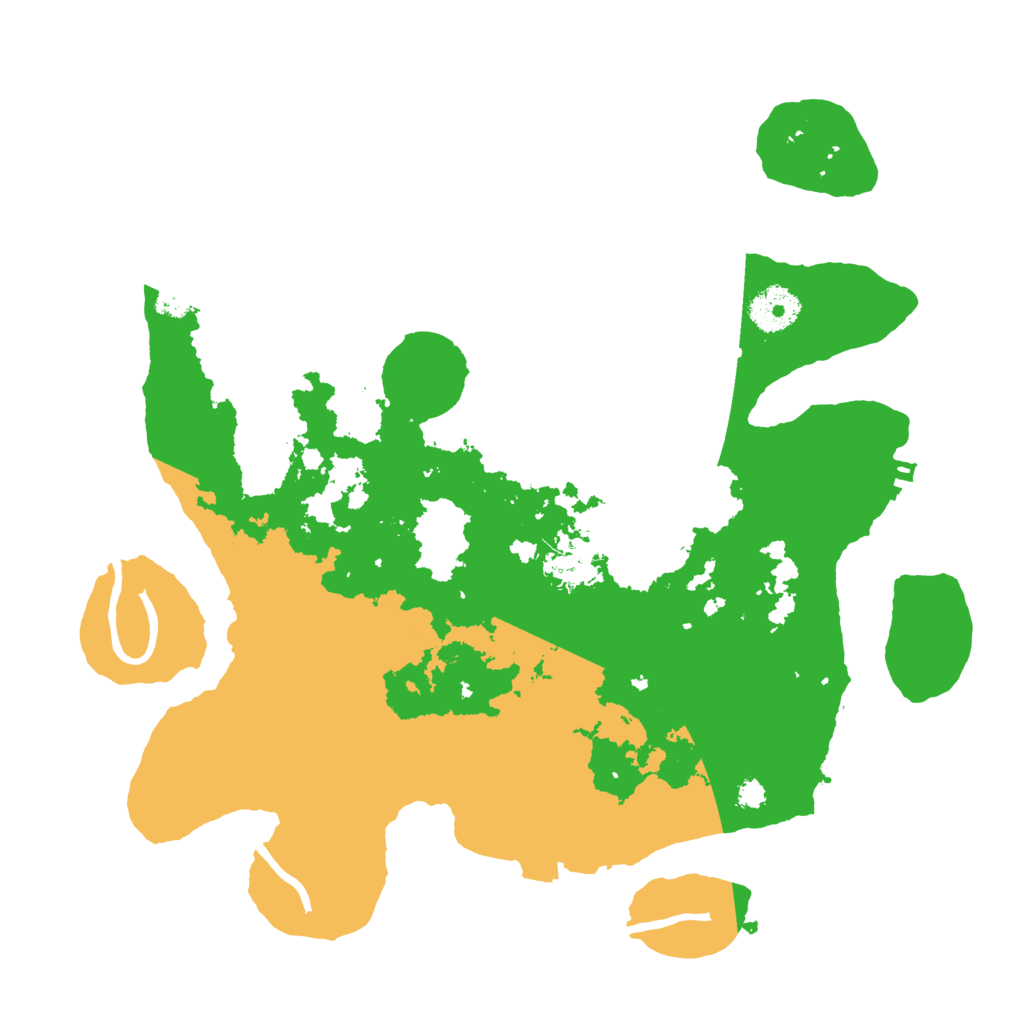 Biome Rust Map: Procedural Map, Size: 3300, Seed: 1019658423