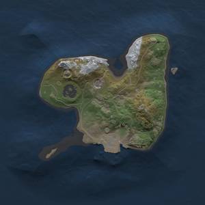 Thumbnail Rust Map: Procedural Map, Size: 1500, Seed: 1287939664, 4 Monuments