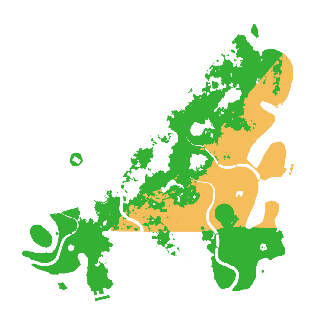 Biome Rust Map: Procedural Map, Size: 4250, Seed: 700094620
