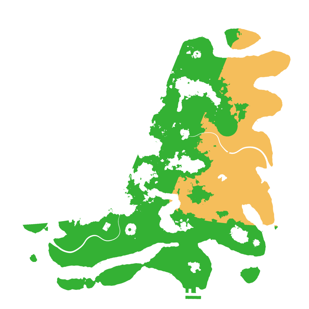 Biome Rust Map: Procedural Map, Size: 4000, Seed: 852276452