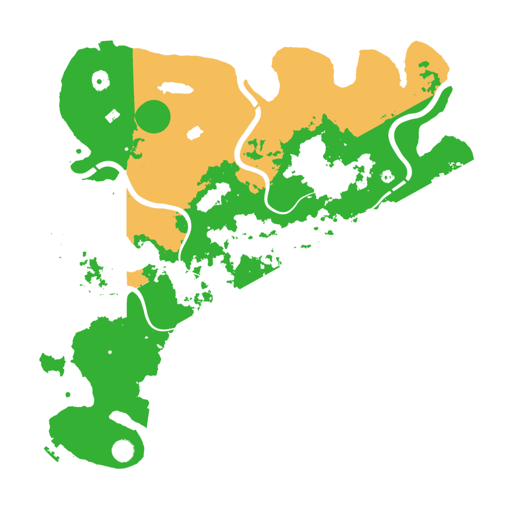 Biome Rust Map: Procedural Map, Size: 4000, Seed: 88400342