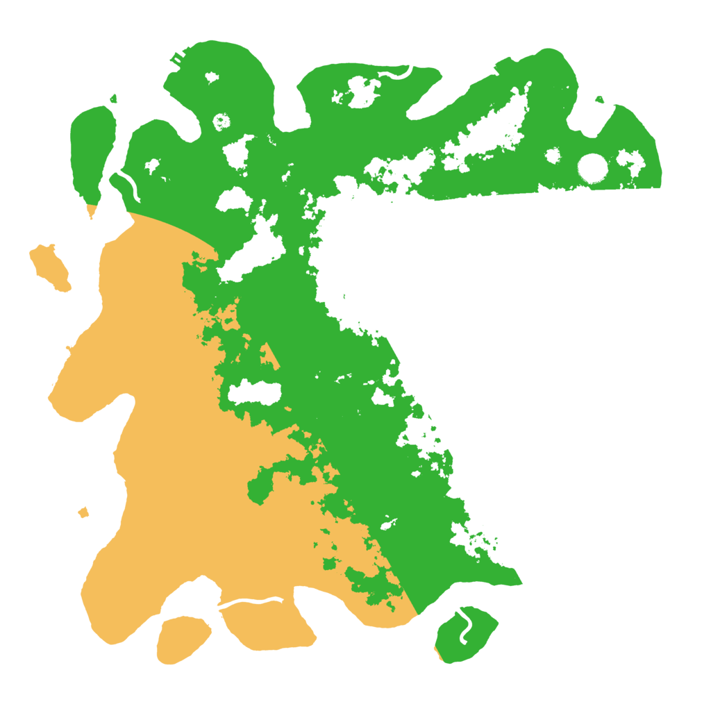 Biome Rust Map: Procedural Map, Size: 4250, Seed: 27500